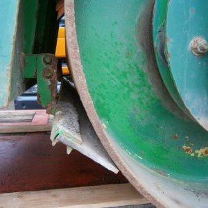 foto NEPOJÍZDNÝ! 10t válec kloub Bomag 164 AD problém elektro