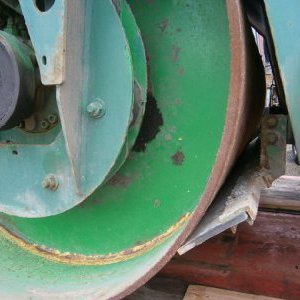 foto NEPOJÍZDNÝ! 10t válec kloub Bomag 164 AD problém elektro