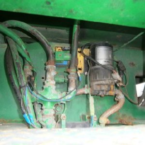 foto NEPOJÍZDNÝ! 10t válec kloub Bomag 164 AD problém elektro